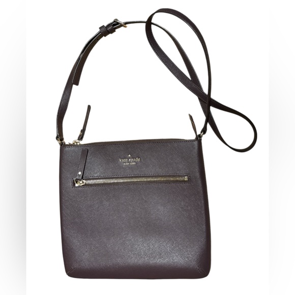 Kate Spade Black Leather Crossbody Bag - Picture 1 of 4